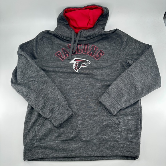 Fanatics Other - NFL Pro Line Fanatics Atlanta Falcons Black & Red Pullover Hoodie Size Medium